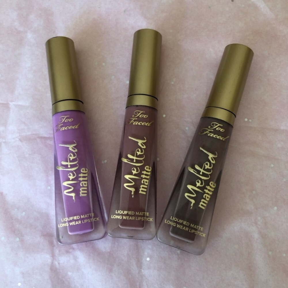 Too Faced Melted Matte Liquid Lipsticks